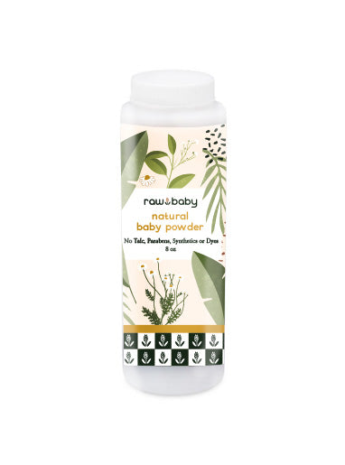 Baby Powder - Raw Baby - Coconut or Unscented - From the Co-Founder of Nature&