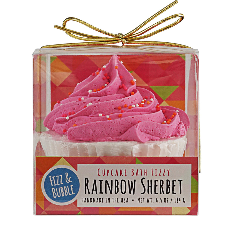 Bath Fizzy Cupcake - Rainbow Sherbet