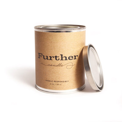 New 13 oz. Tin Candle � Further Soy Candle by Further Soap All Natural