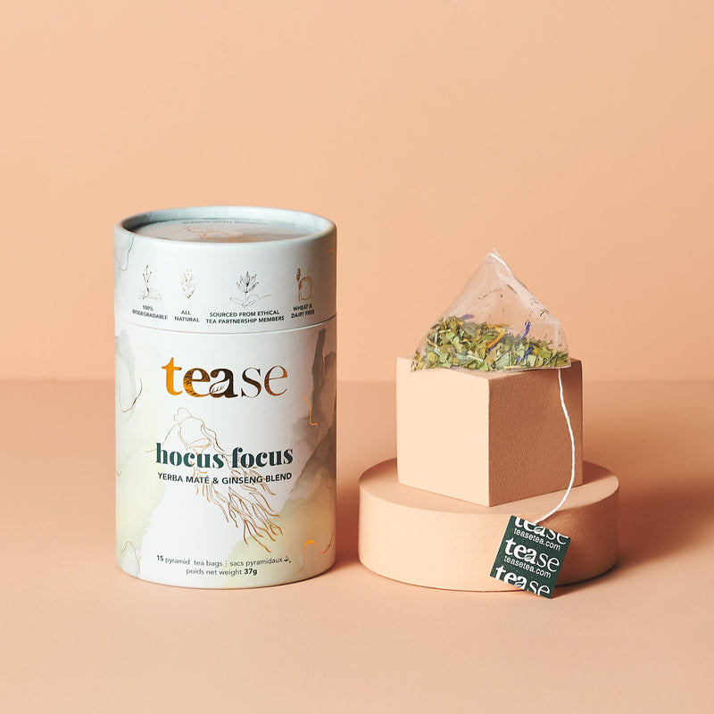 Tease Tea - Hocus Focus - Yerba Mate & Ginseng Blend