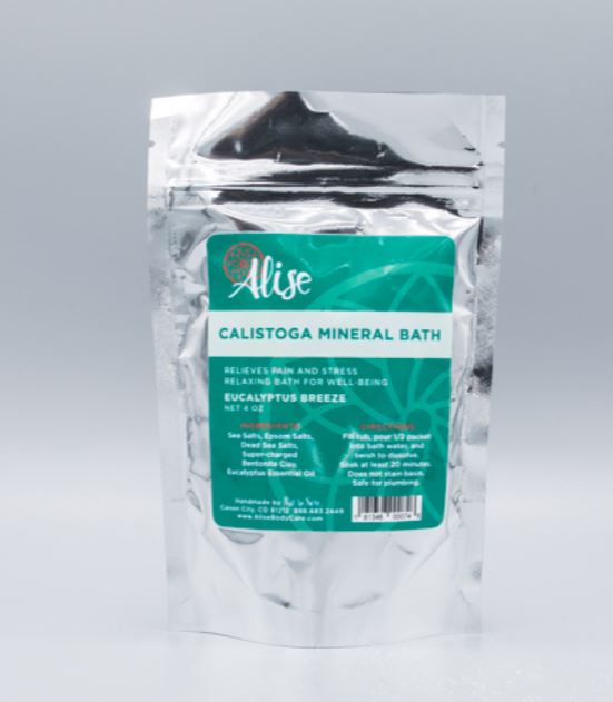 Calistoga Mineral Bath Eucalyptus Breeze Sea Salts