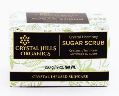 Body Scrub Crystal Harmony Sugar Scrub Green Quartz