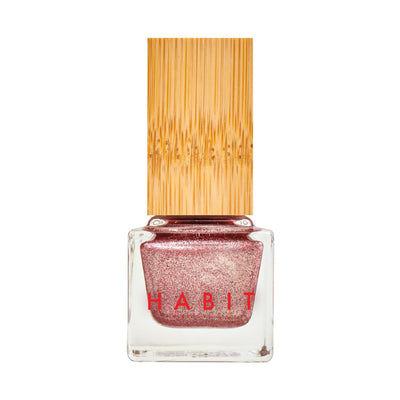 New Trend New Nail Polish -Body Electric 46 Rose Gold Foil Non Toxic by Habit Cosmetics