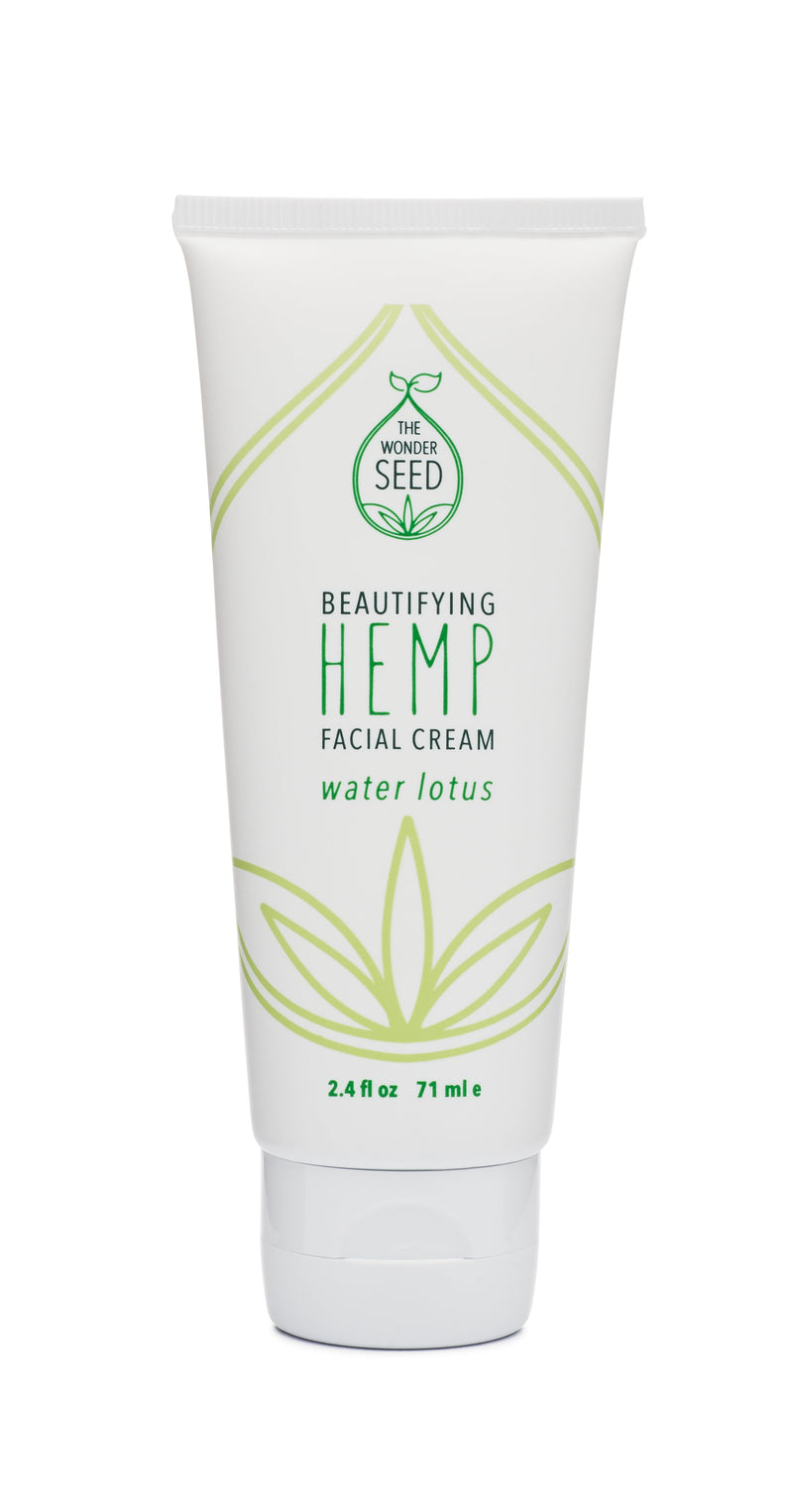 Facial Cream- Hemp Facial Cream- Water Lotus
