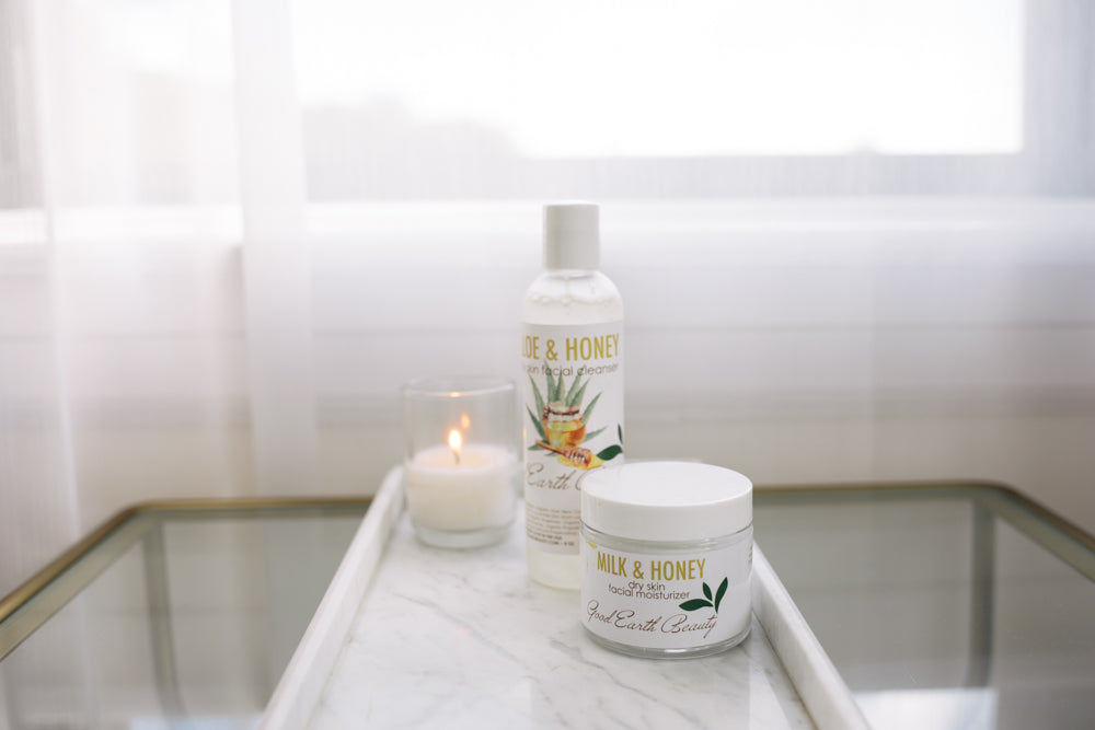 Skin Care Cleanser, Toner, Moisturizer
