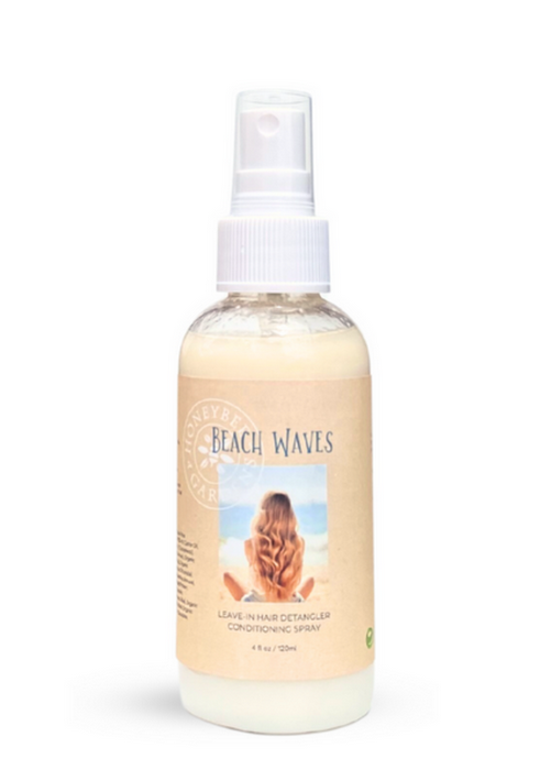 Beach Waves Leave in Conditioner Detangler - Honeybee Gardens