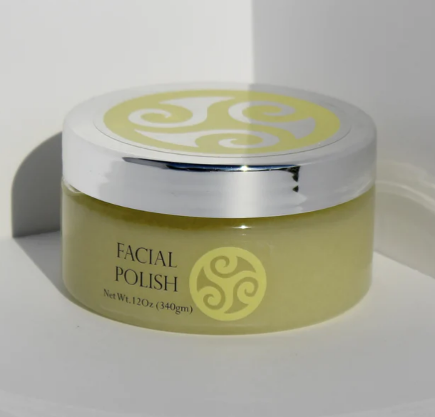 Face Polish - New Formula - Salt Scrub Facial Cleanser  - All Skin Types