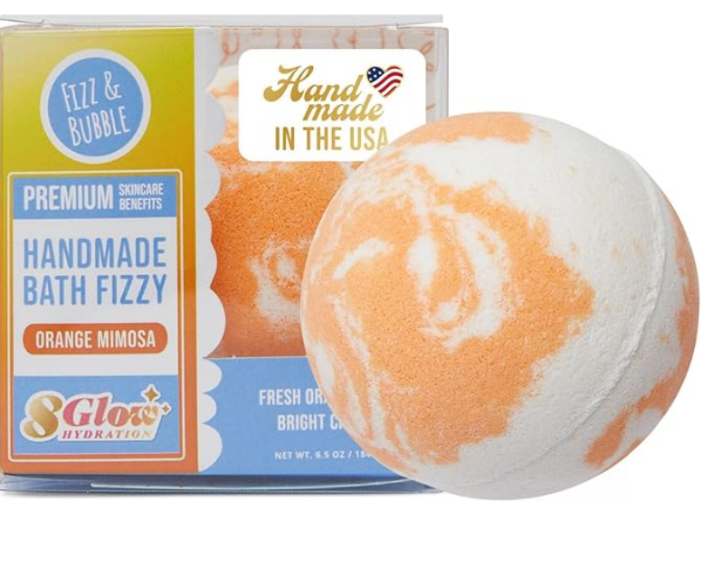 Bath Fizzy 6.5 Ounce - Orange Mimosa - Fizz & Bubble