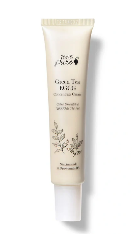 Green Tea EGCG Facial Cream Concentrate Moisturizer - 100% Pure