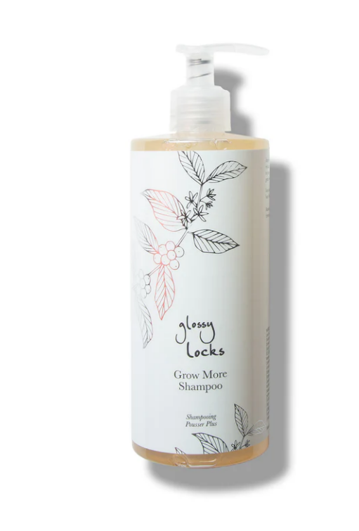 Shampoo Glossy Locks Grow More - 100% Pure - 13 Ounce