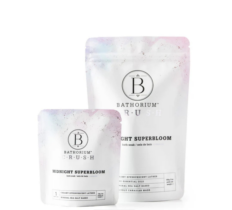 Bath Soak CRUSH Midnight Superbloom 600gr 5 baths
