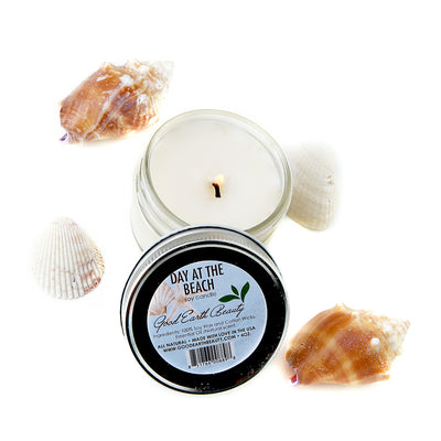 New All Natural Soy Candle A Day at the Beach