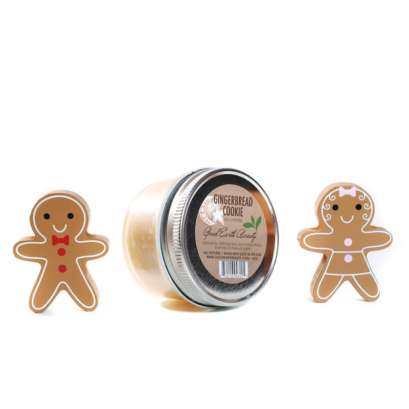 New All Natural Soy Candle Gingerbread Cookie by Good Earth Beauty