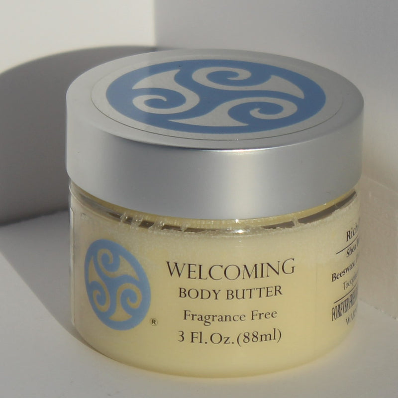 Body Butter Shea Butter - Natural - Trillium - 3 Ounce Jar