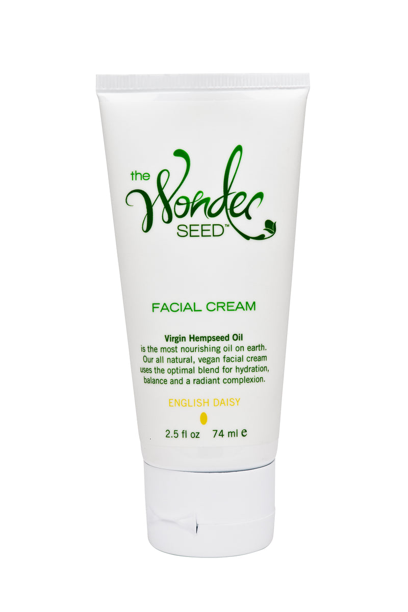 Facial Cream Moisturizer English Daisy Hempseed Oil The Wonder Seed