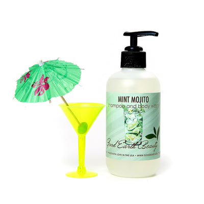 Vegan Hand Body Wash and Shampoo Mint Mojito