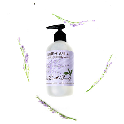 Body and Hand Wash Lavender Vanilla by Good Earth Beauty