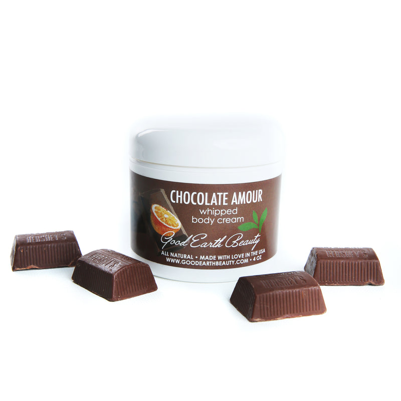 Body Cream Chocolate Amour natural vegan body lotion Gluten free, Cruelty free, All natural, Paraben free