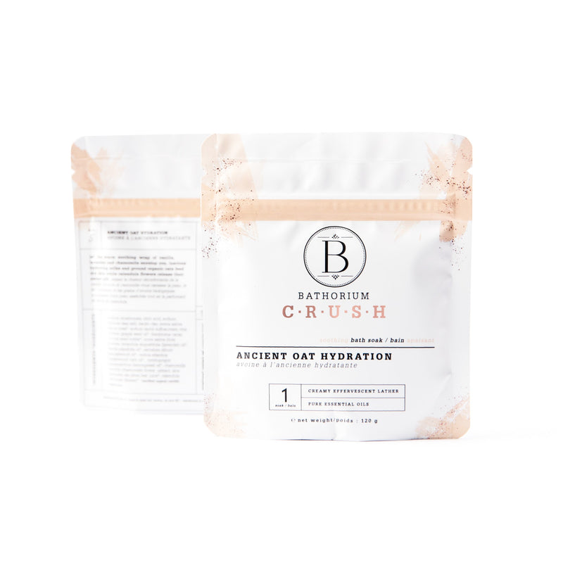 New Bathorium Crush Bath Soak Ancient Oat Hydration Bathorium