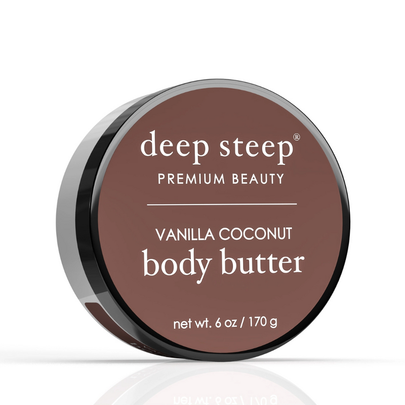 Body Butter 6oz - Vanilla Coconut By Deep Steep