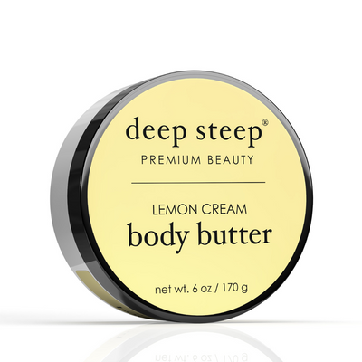 Body Butter 6oz - Lemon Cream By Deep Steep