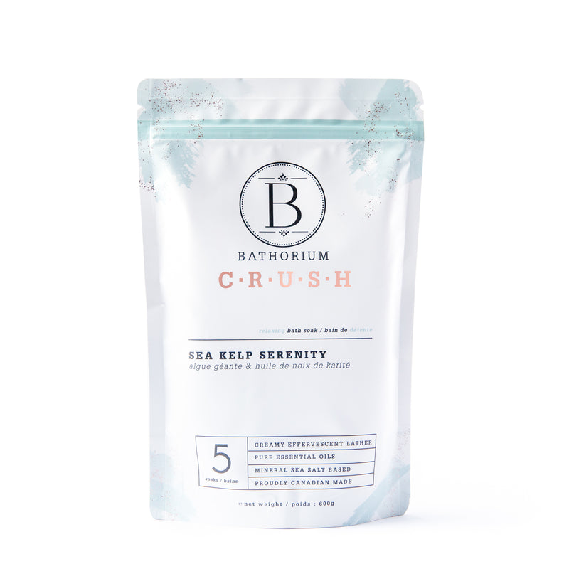 New Bath Soak �CRUSH" Sea Kelp Serenity 600gr 5 baths