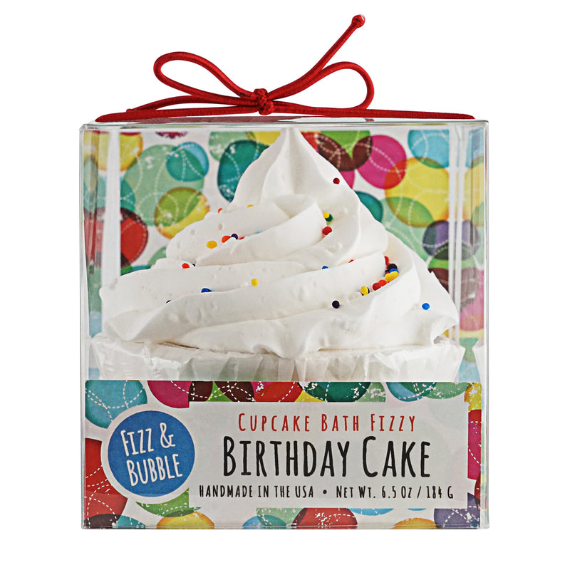 Bath Fizzy Cupcake - Birthday Cake