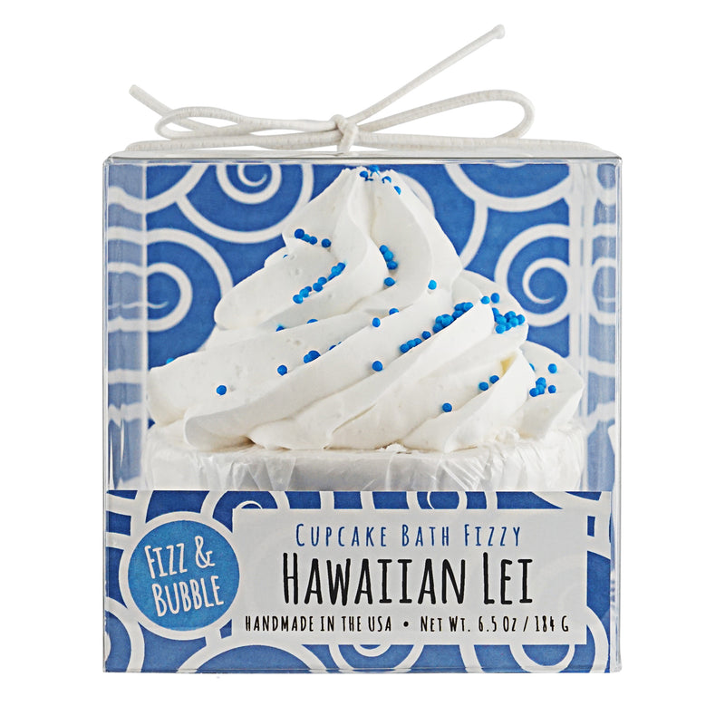 Bath Fizzy Cupcake - Hawaiian Lei