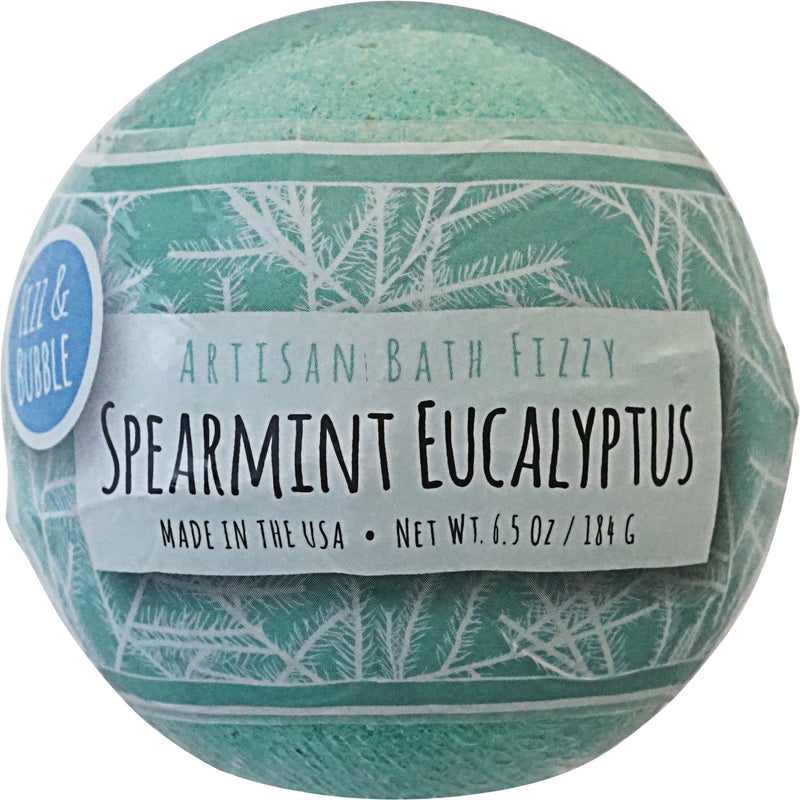 Bath Fizzy 6.5 Ounce - Spearmint Eucalyptus