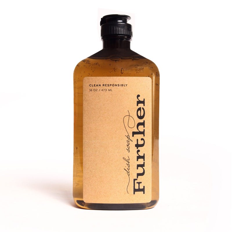 New 16 oz Dish Soap � Further Glycerin Soap by Further Soap Cruelty Free All Natural