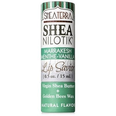 Lip Savior- Menthe Vanilla by SheaTerra Organics