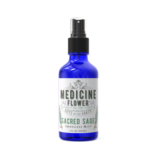 Sacred Sage Smokeless Mist Room Spray Medicine Flower