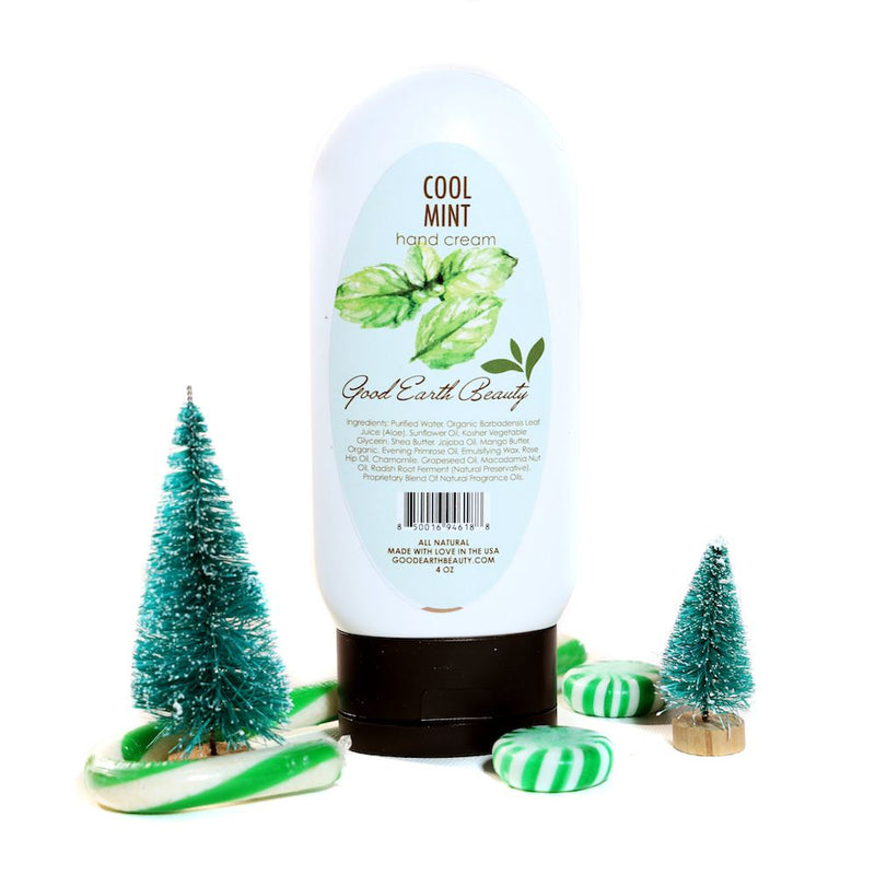 New Hand Cream Cool Mint Lush and Hydrating Good Earth Beauty