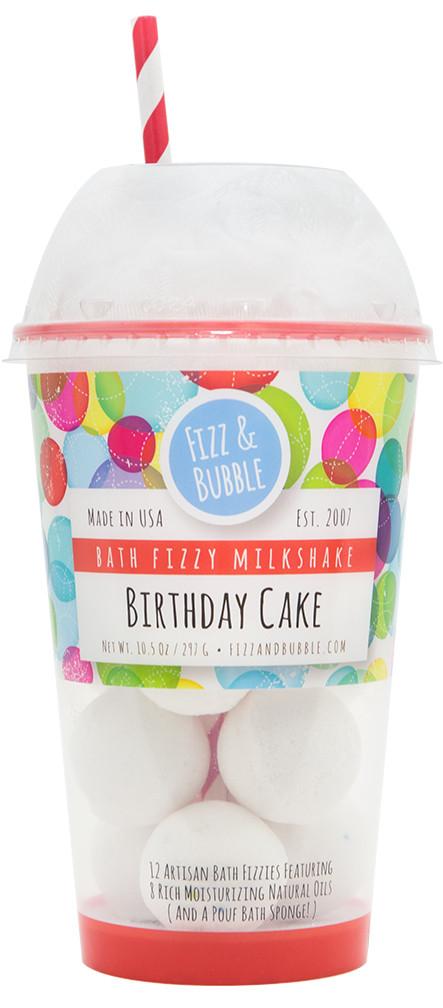 Bath Fizzy Milkshake - Birthday Cake