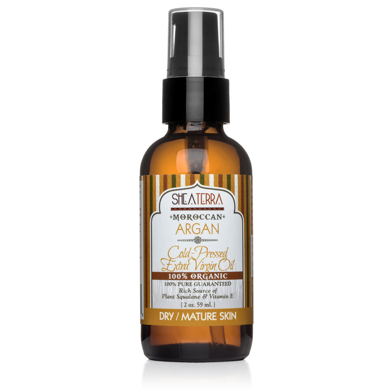 Face & Body Oil - Argan Oil Organic Shea Terra