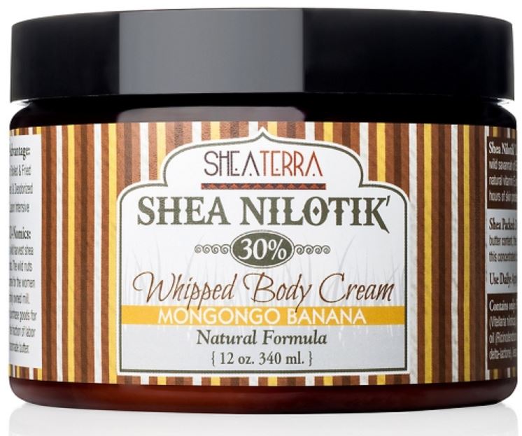 Body Cream - Shea Butter Nilotik Whipped Bananas & Baobabs Extreme 30%