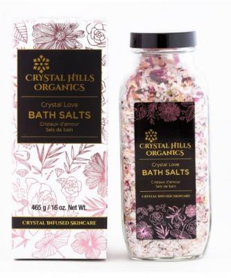 Bath Salts Crystal Love Rose Quartz