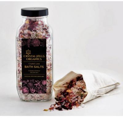 Bath Salts Crystal Love Rose Quartz