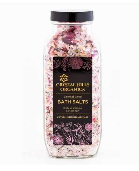 Bath Salts Crystal Love Rose Quartz