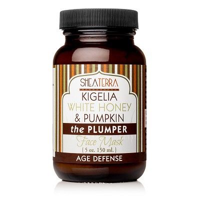 New Kigelia White Honey Pumpkin the Plumper Face Mask AGE DEFENSE Shea Terra Organics