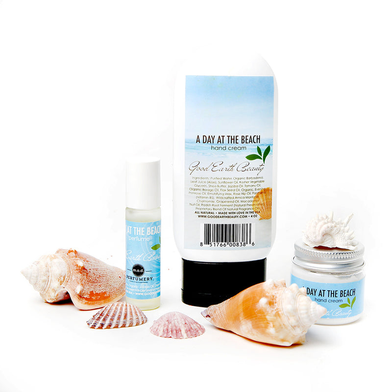 Day at the Beach Gift Set -  Hand Cream, Perfume and Body Wash