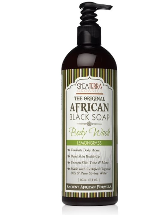 Body Wash - Lemongrass African Black Soap