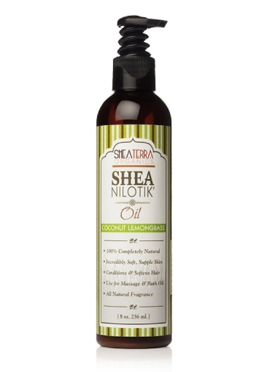 Body and Hair Oil - Shea Nilotik Oil - Coconut Lemongrass