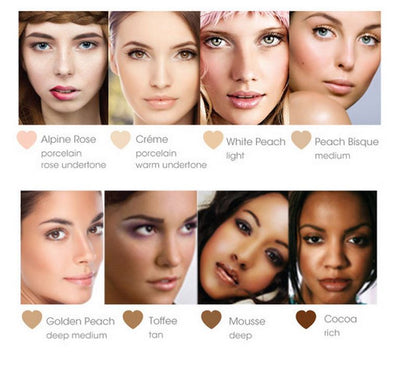 Foundation full coverage Liquid 100% Pure