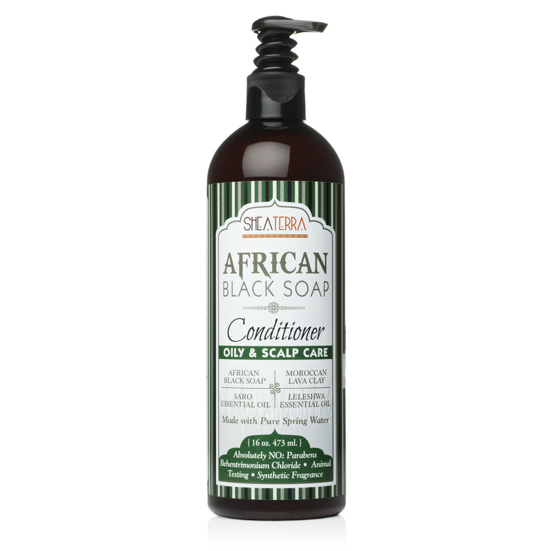 Conditioner African Black Soap Natural Oily Scalp Care