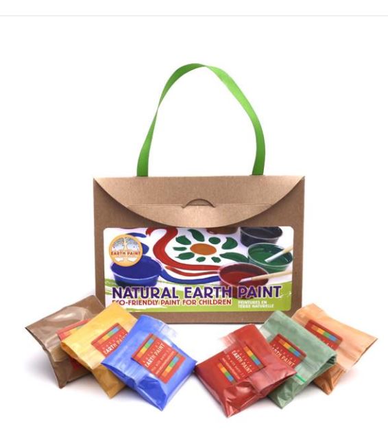 Earth Paint- Petite Natural Paint Kit Six Colors