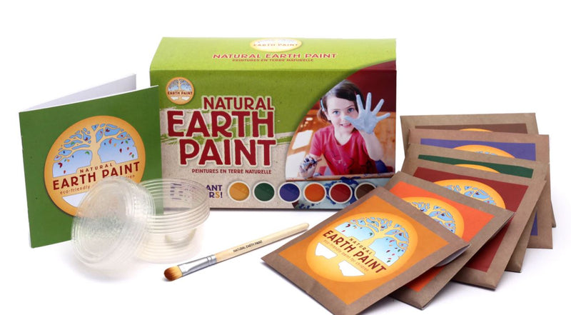 Earth Paint- Natural Paint Kit Six Colors