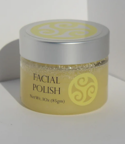 Face Polish - New Formula - Salt Scrub Facial Cleanser  - All Skin Types