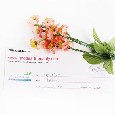 Good Earth Beauty Gift Certificate