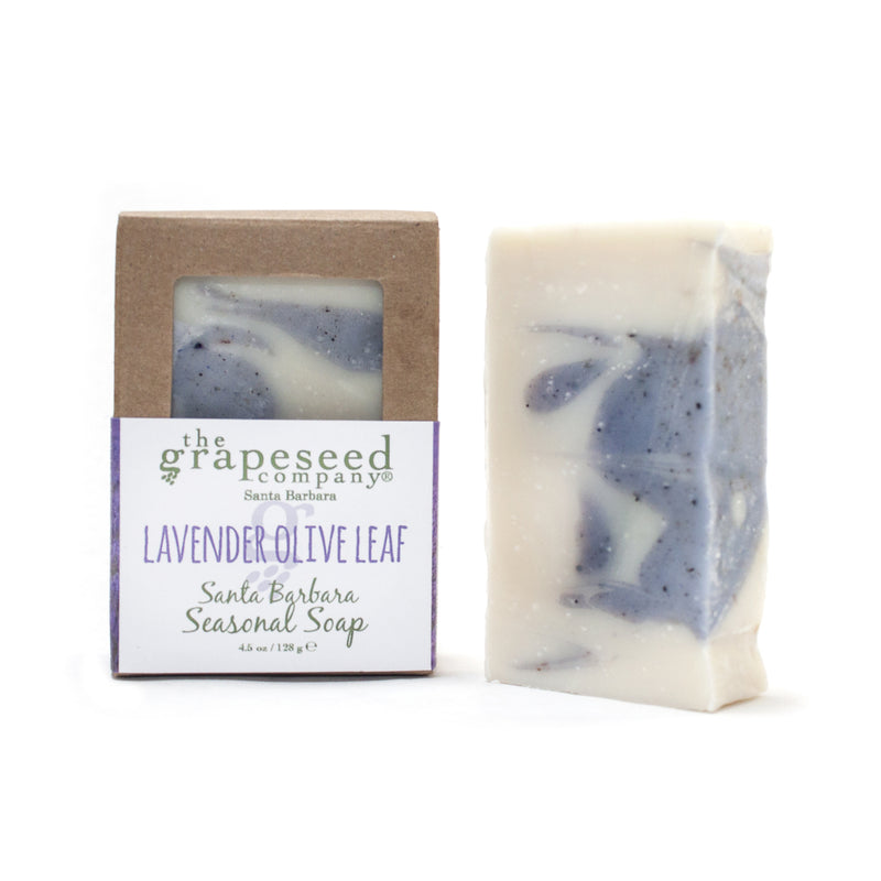 Soap Lavender Olive Leaf Santa Barbara Seasonal Soap The Grapeseed Company